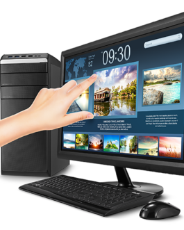 Monitor Táctil Resistivo 19» Hdmi Vga Touchscreen Kiosko Totem