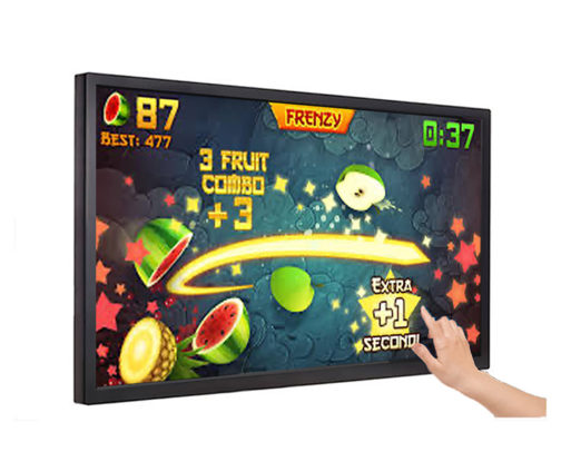 Monitor Táctil Multitouch 65'' Interactivo Tv 20 Toques 4k - Imagen 2
