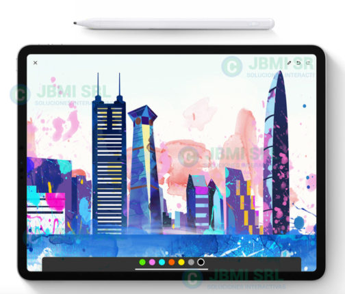 Lapiz Óptico Activo Pom Táctil Firmas Dibujos Stylus Pro - Imagen 7