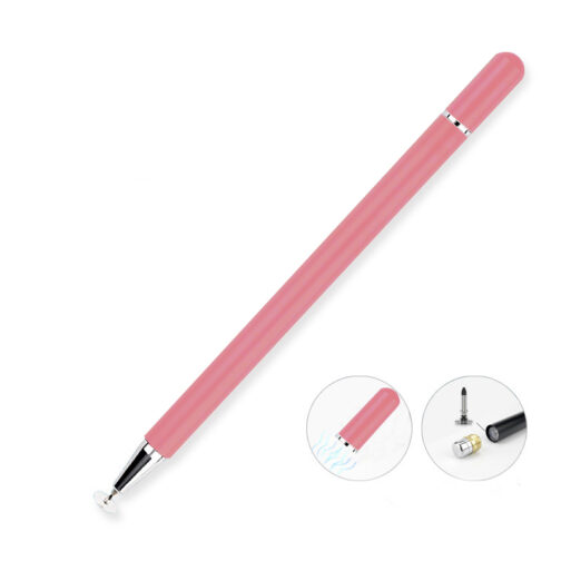 Lapiz Rosa Para Pantalla Táctiles - Tapa imantada con repuesto